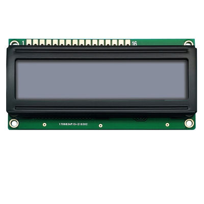 16x2 মাঝারি অক্ষর LCD মডিউল হলুদ সবুজ রঙ HTM1602-12