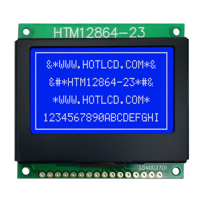 COG 128X64 SPI গ্রাফিক্যাল ডিসপ্লে LCD, ST7565 STN LCD ডিসপ্লে