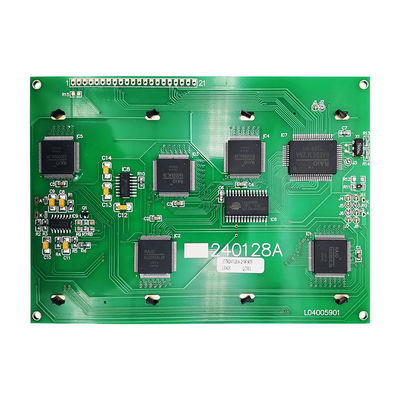 ইন্ডাস্ট্রিয়াল 240x128 গ্রাফিক LCD, T6963C STN LCD ডিসপ্লে MCU / 8bit