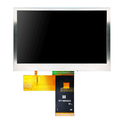 4.3 ইঞ্চি 480x272 MCU প্রশস্ত তাপমাত্রা LCD IPS ডিসপ্লে মডিউল