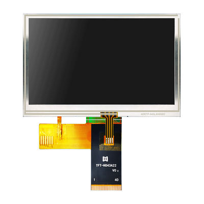 4.3 ইঞ্চি প্রতিরোধী ওয়াইড তাপমাত্রা LCD SPI MCU সূর্যালোক পাঠযোগ্য