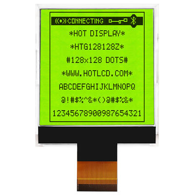 128X128 গ্রাফিক COG LCD মডিউল SSD1848 STN-ধূসর ডিসপ্লে HTG128128Z