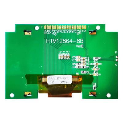 128X64 SPI গ্রাফিক LCD ডিসপ্লে, ST7565R হলুদ LCD গ্রাফিক 128x64