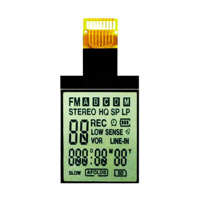 কার স্পিডোমিটার COG LCD মডিউল, অ্যান্টি রিফ্লেক্টিভ LCD ডিসপ্লে সেগমেন্ট