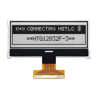 128X32 গ্রাফিক COG LCD ST7565R | ধূসর ব্যাকলাইট/HTG12832F-3 সহ FSTN + ডিসপ্লে
