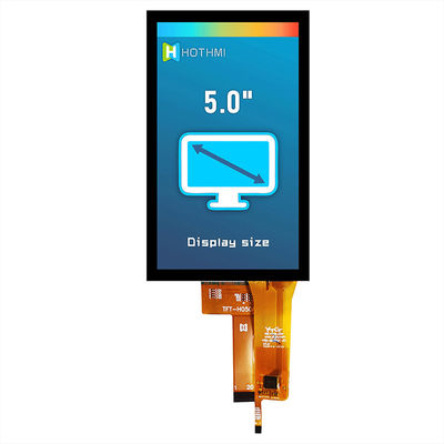 480x854 উল্লম্ব MIPI LCD প্যানেল বহুমুখী TFT ডিসপ্লে 5 ইঞ্চি Pcap মনিটর