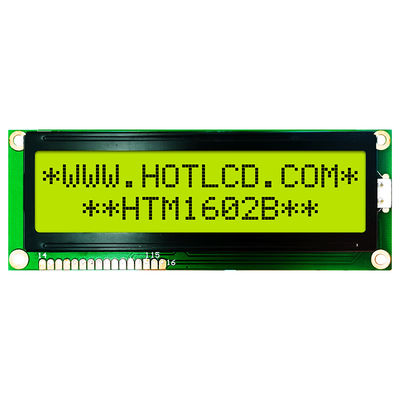 সবুজ ব্যাকলাইট HTM1602B সহ 16x2 মাঝারি LCD ক্যারেক্টার ডিসপ্লে