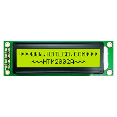 সবুজ ব্যাকলাইট HTM2002A সহ 20x2 MCU অক্ষর LCD মডিউল ব্যবহারিক
