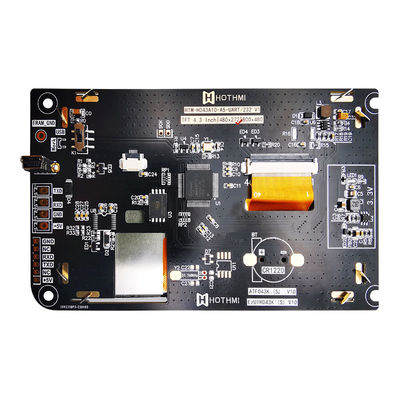 4.3 ইঞ্চি UART প্রতিরোধী টাচ স্ক্রিন TFT LCD 480x272 ডিসপ্লে উইথ এলসিডি কন্ট্রোলার বোর্ড